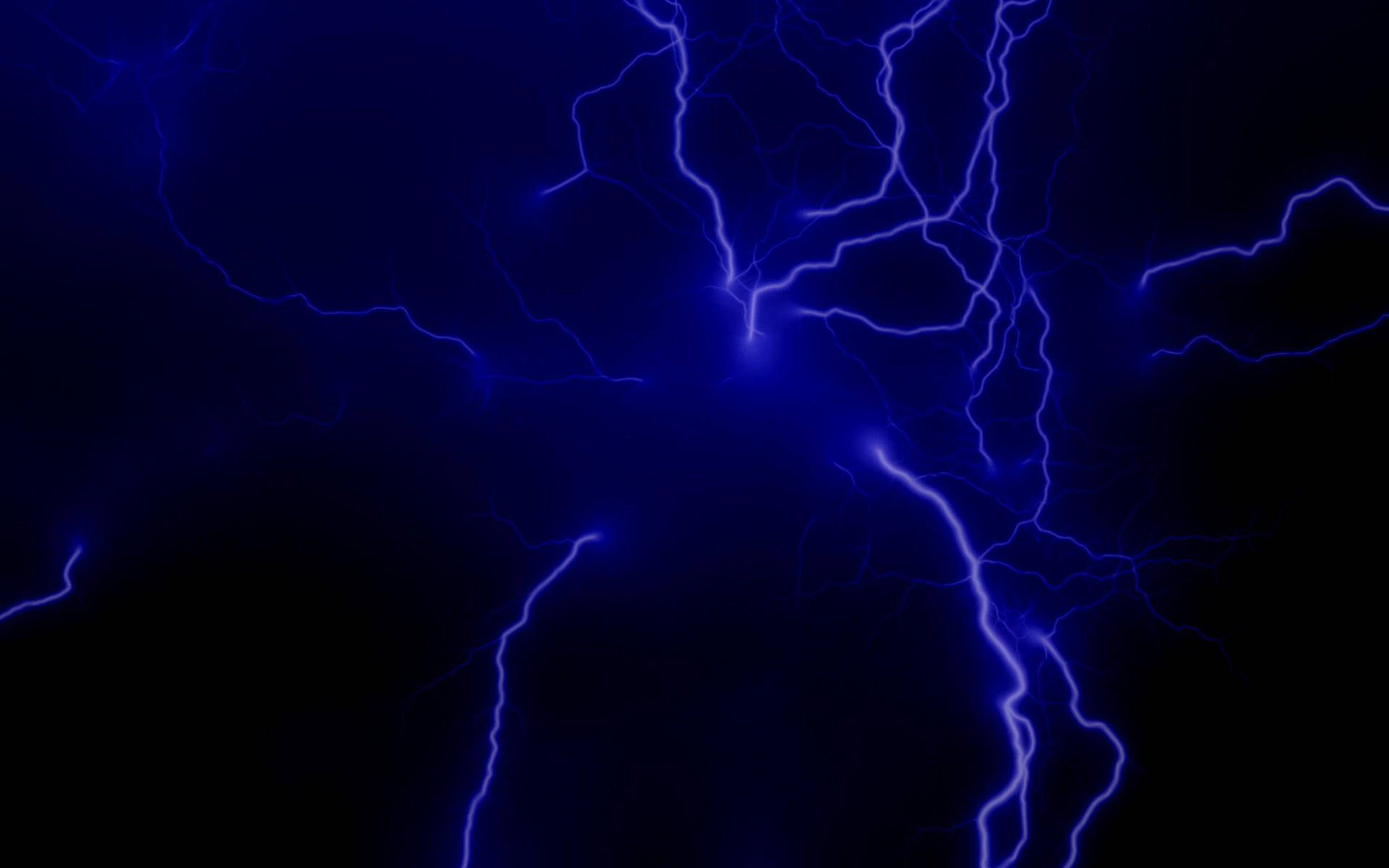 Descending Lightning Thunderstorm Background