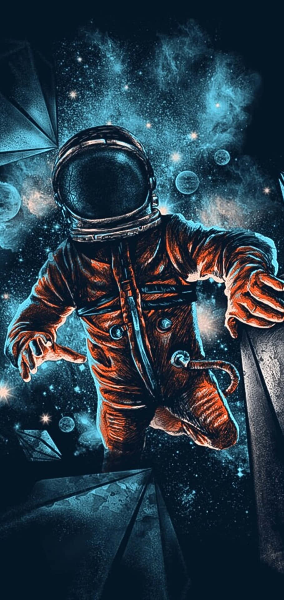 Description – Surreal And Fascinating, Explore The Vast Wonders Of This “trippy Galaxy” In This Vibrant And Beautiful Wallpaper. Background