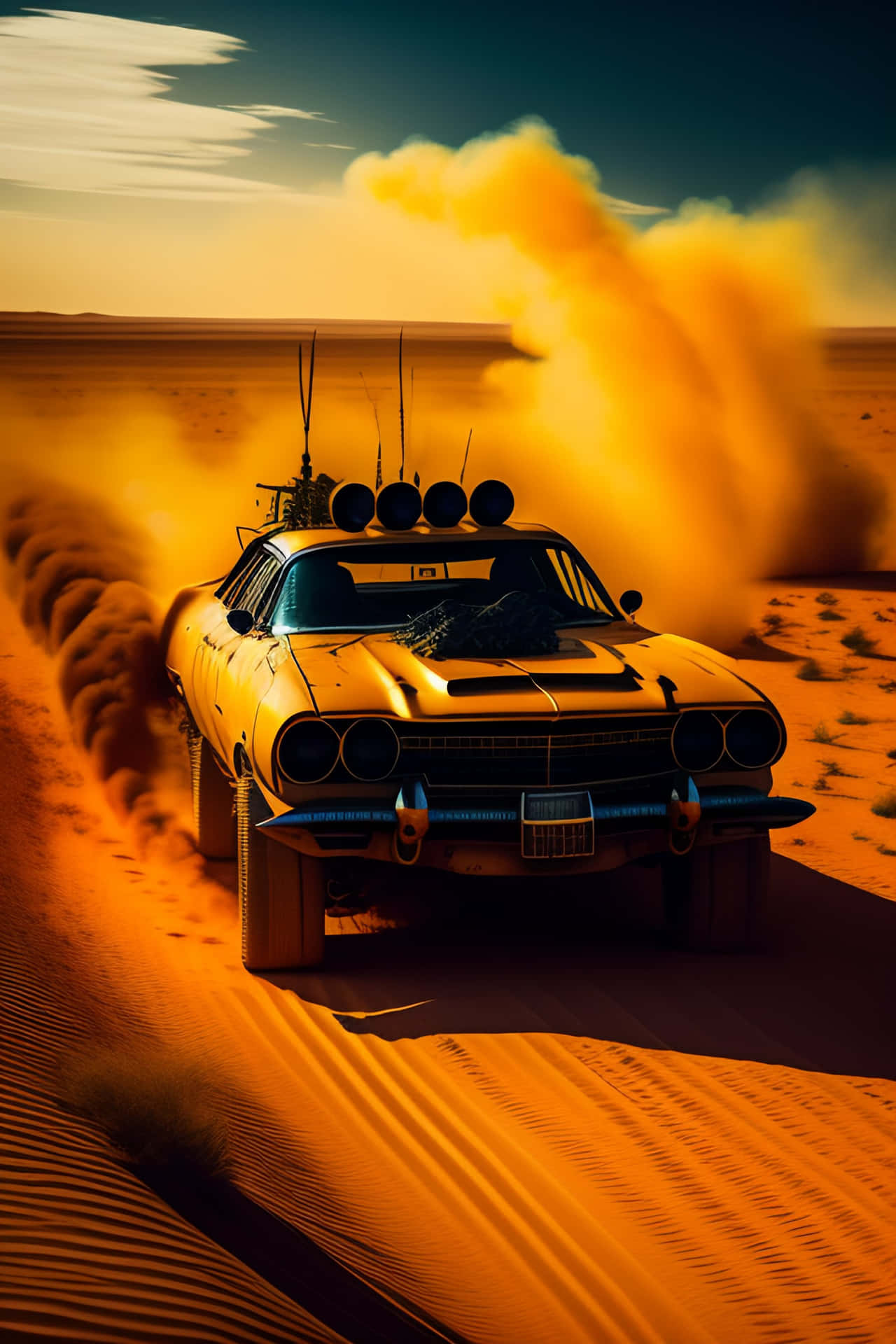 Desert Chase Mad Max Inspired Car