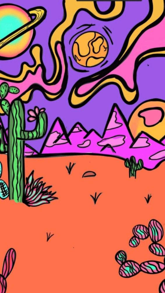 Desert Cool Vibes Background