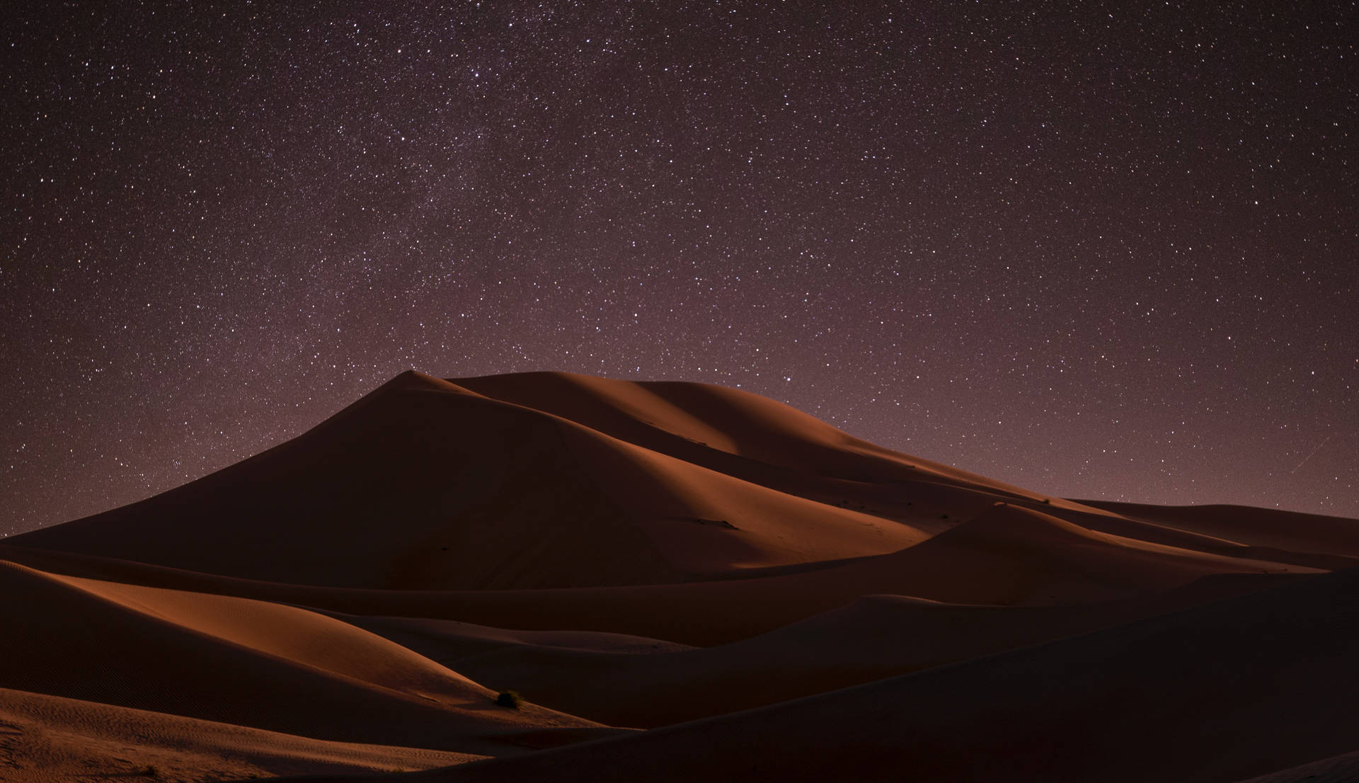 Desert Starry Sky Background