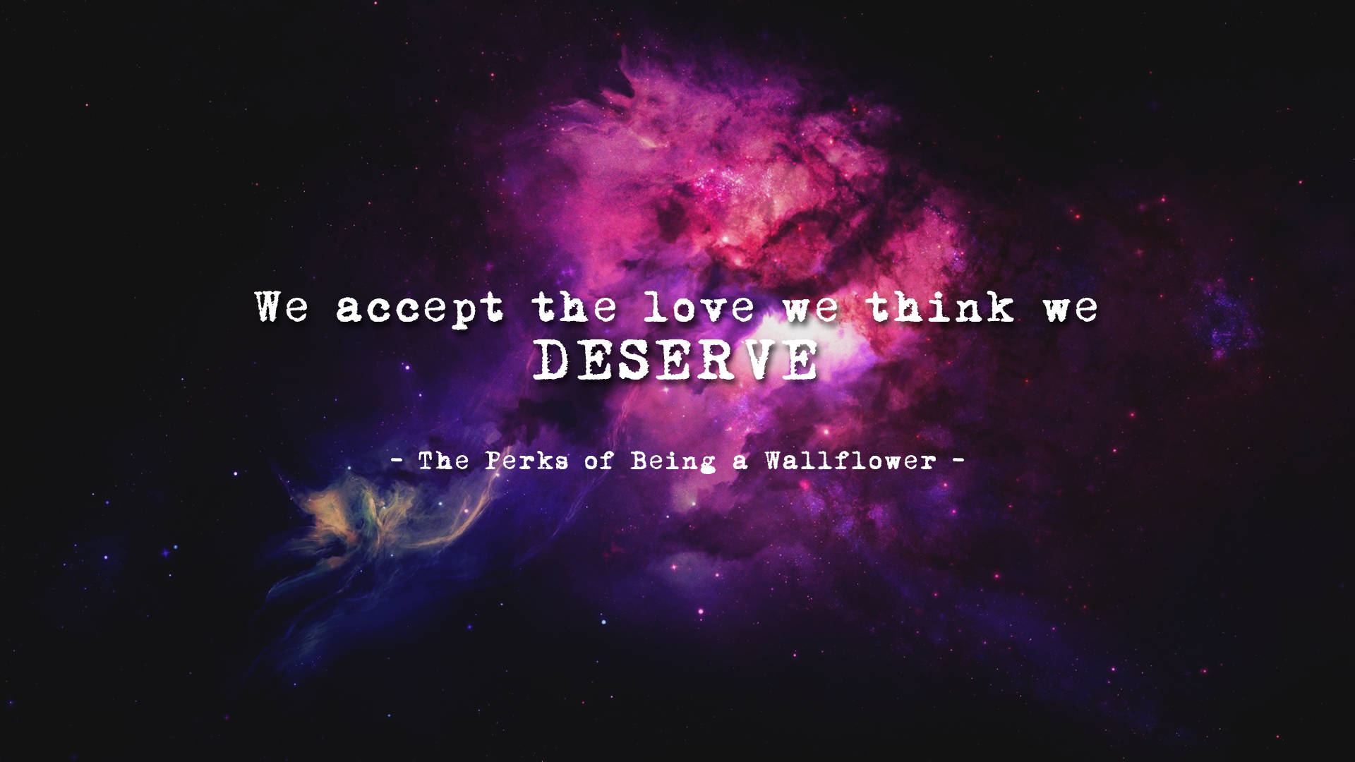 Deserve The Perks Of Being A Wallflower Background