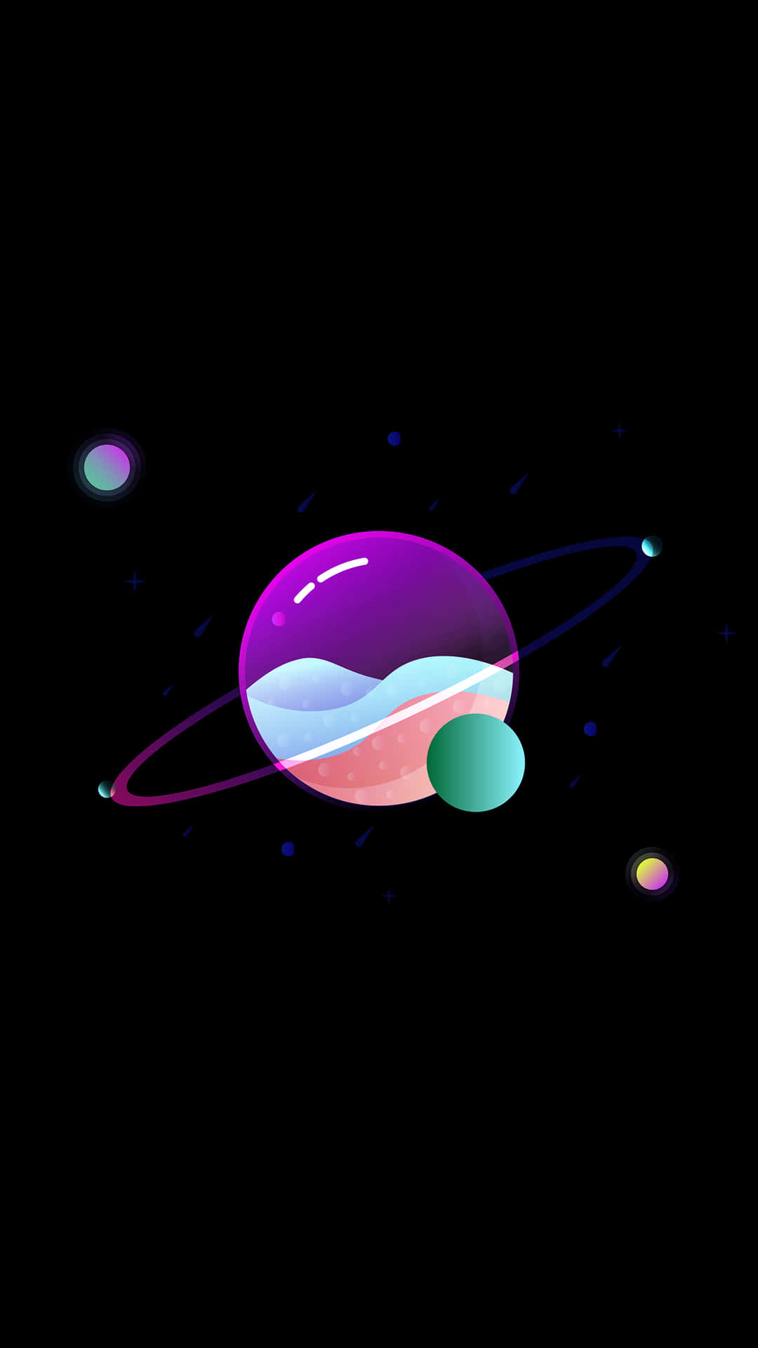 Design Simple Iphone: Sleek And Refined Background