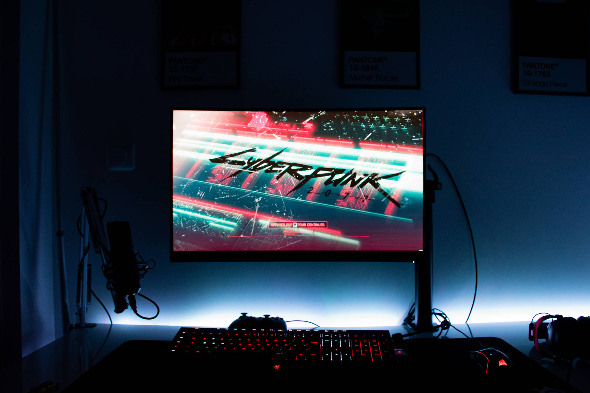 Desktop Pc For Gamer Background