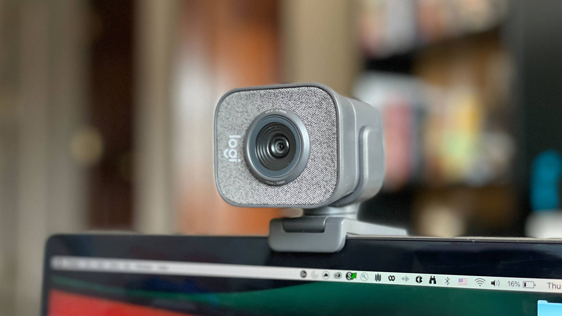 Desktop Silver Webcam For Streaming