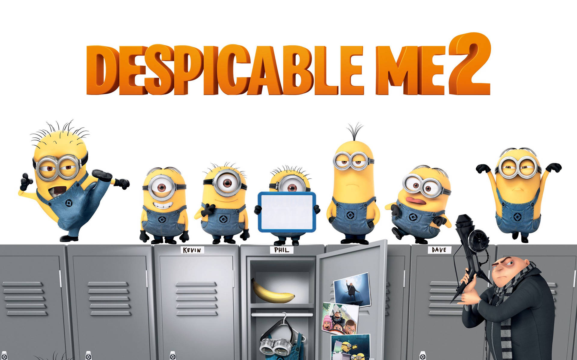 Despicable Me 2 Movie Poster Background