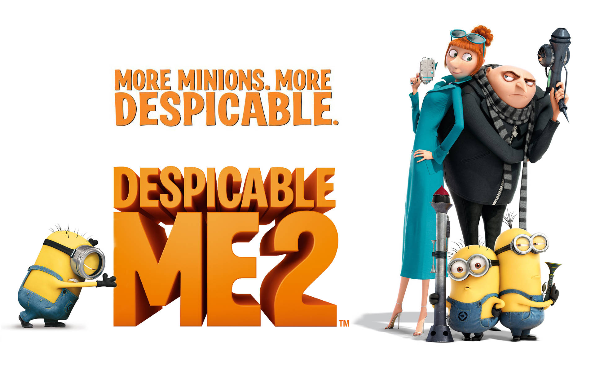 Despicable Me 2 Movie Poster Background