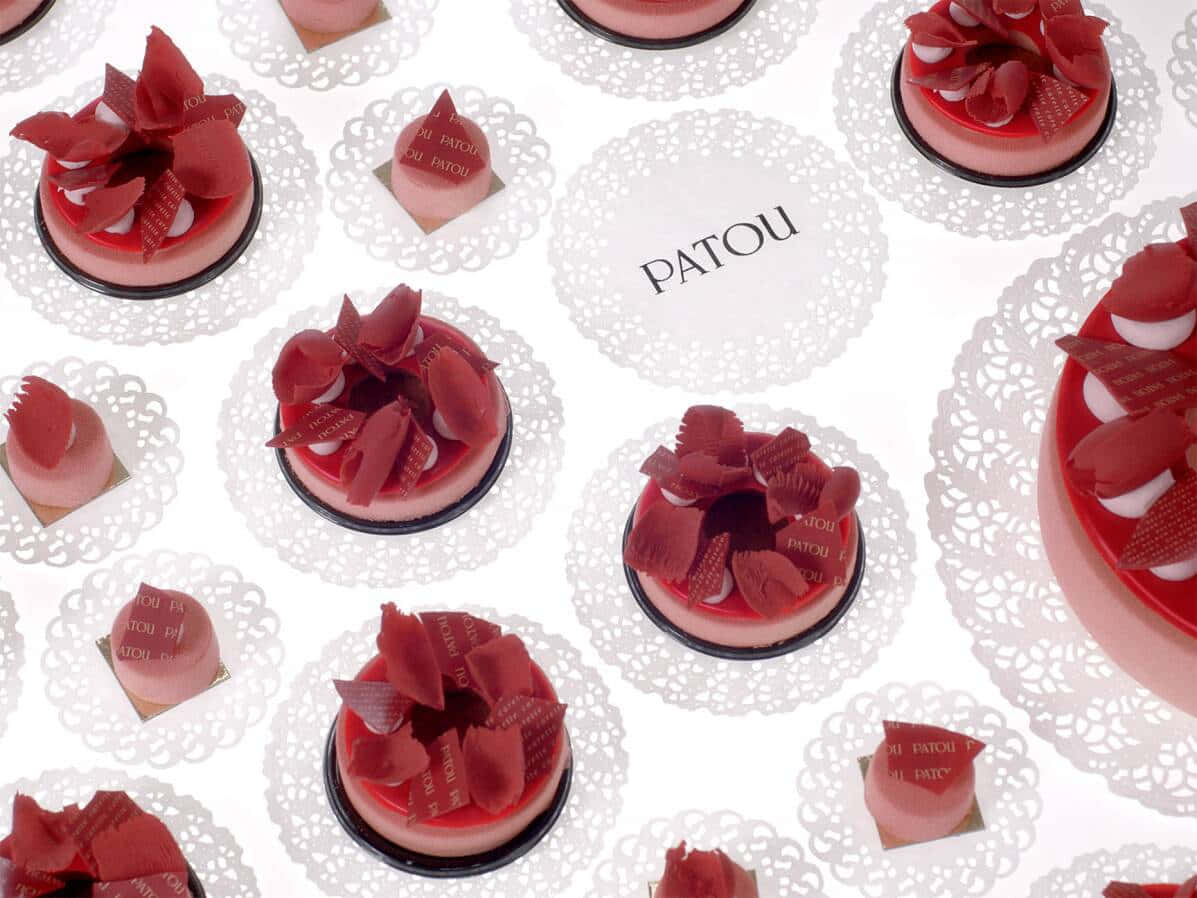 Dessert Photography With Patou Logo Background