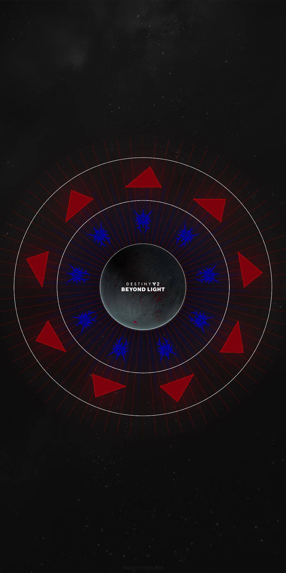 Destiny 2 Beyond Light With A Red Mandala