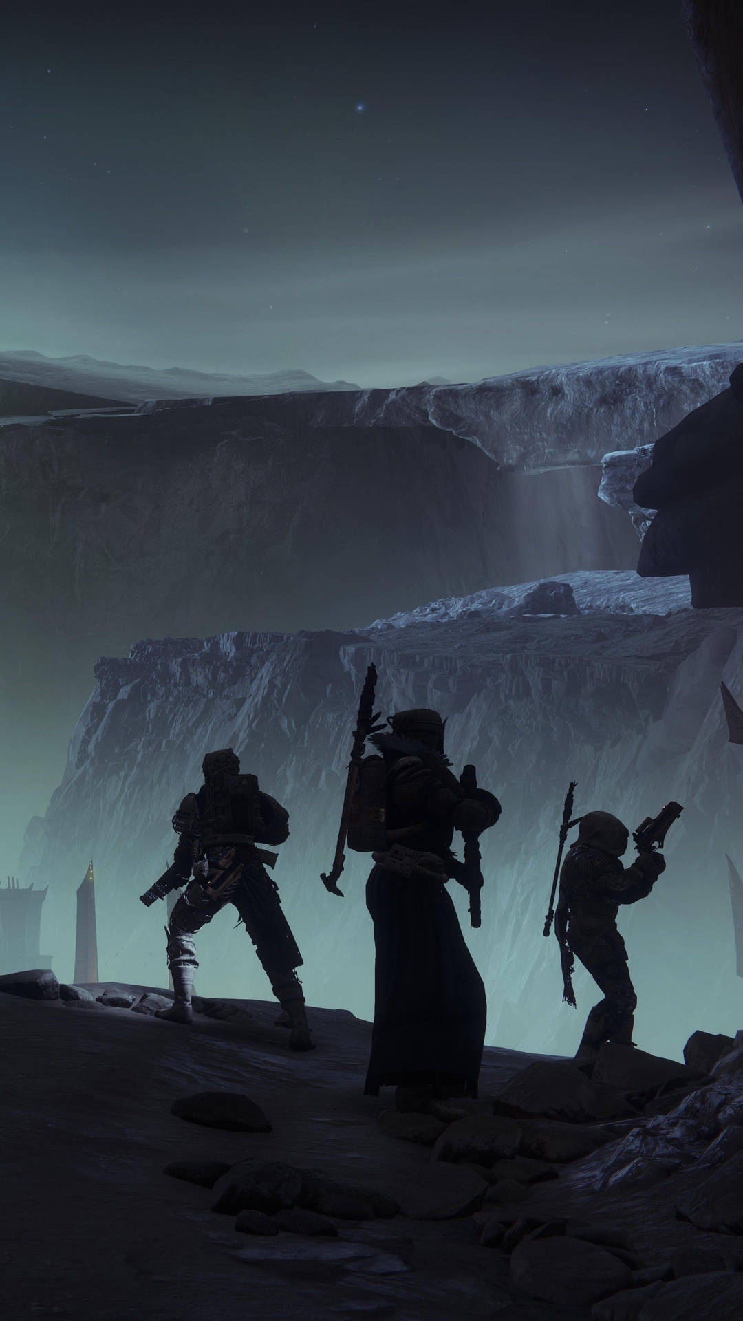 Destiny 2 Shadowkeep Silhouette Background