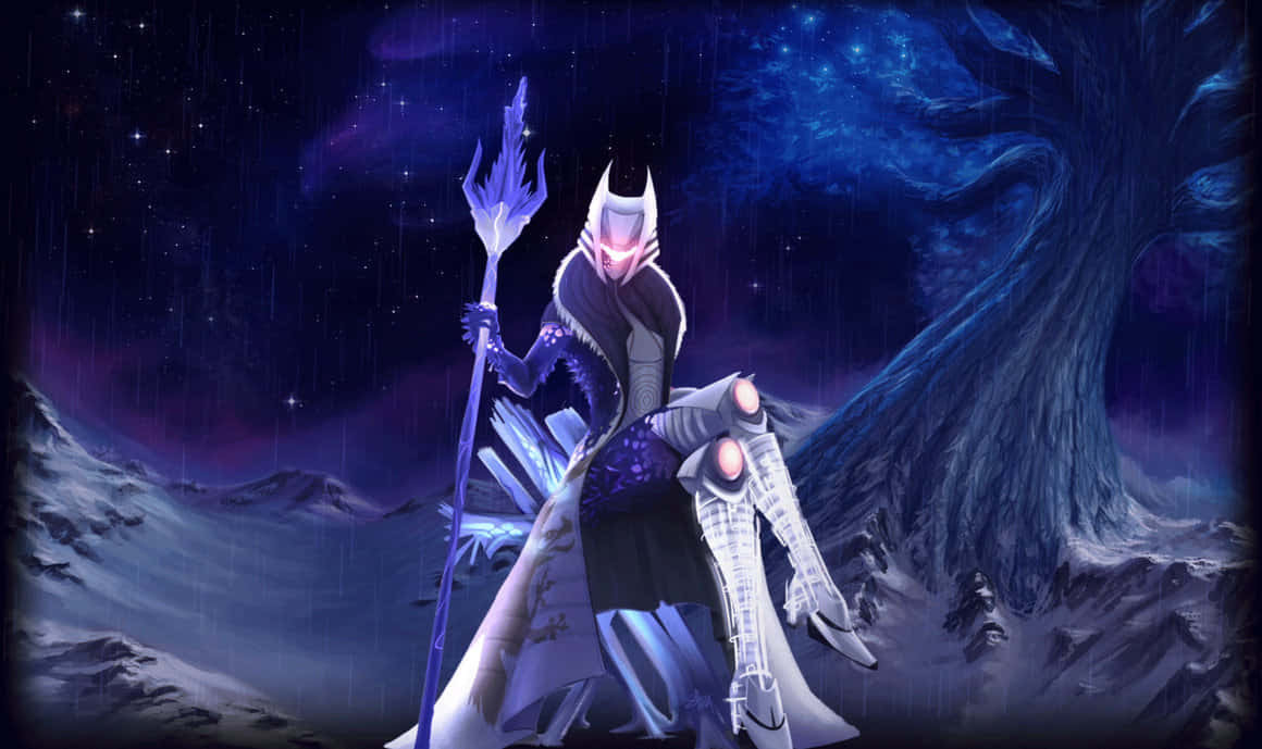 Destiny 2 Warlock Dominating The Battlefield Background