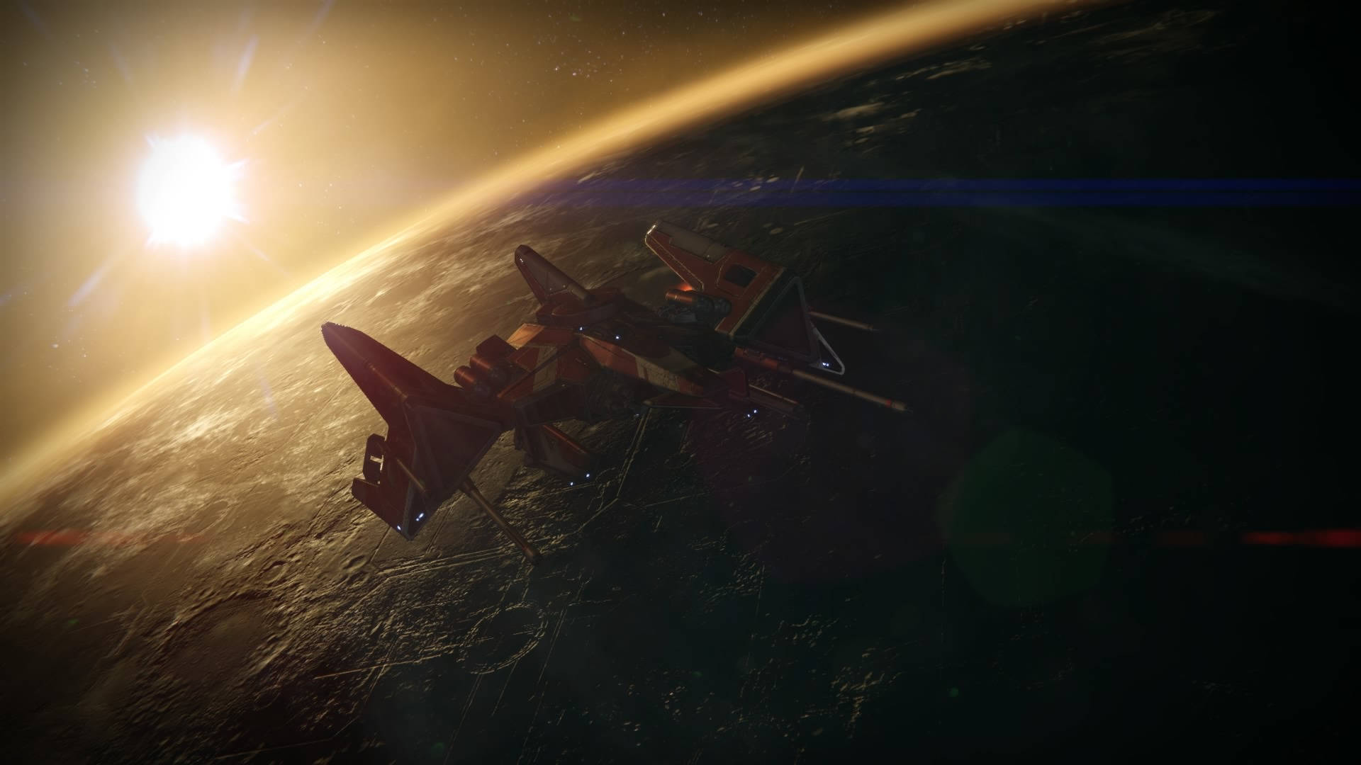 Destiny 4k Sun On Horizon