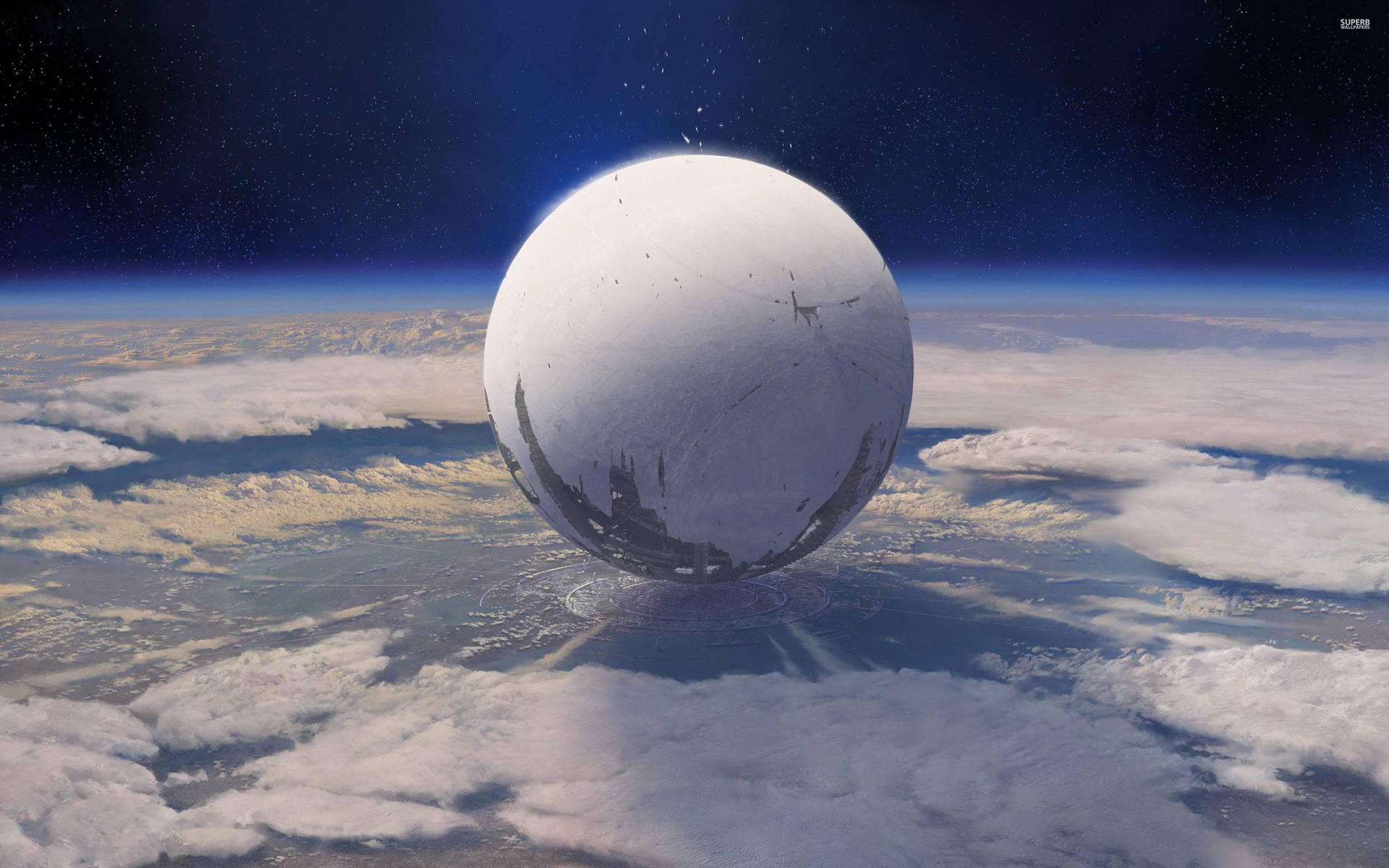 Destiny 4k The Traveler Background