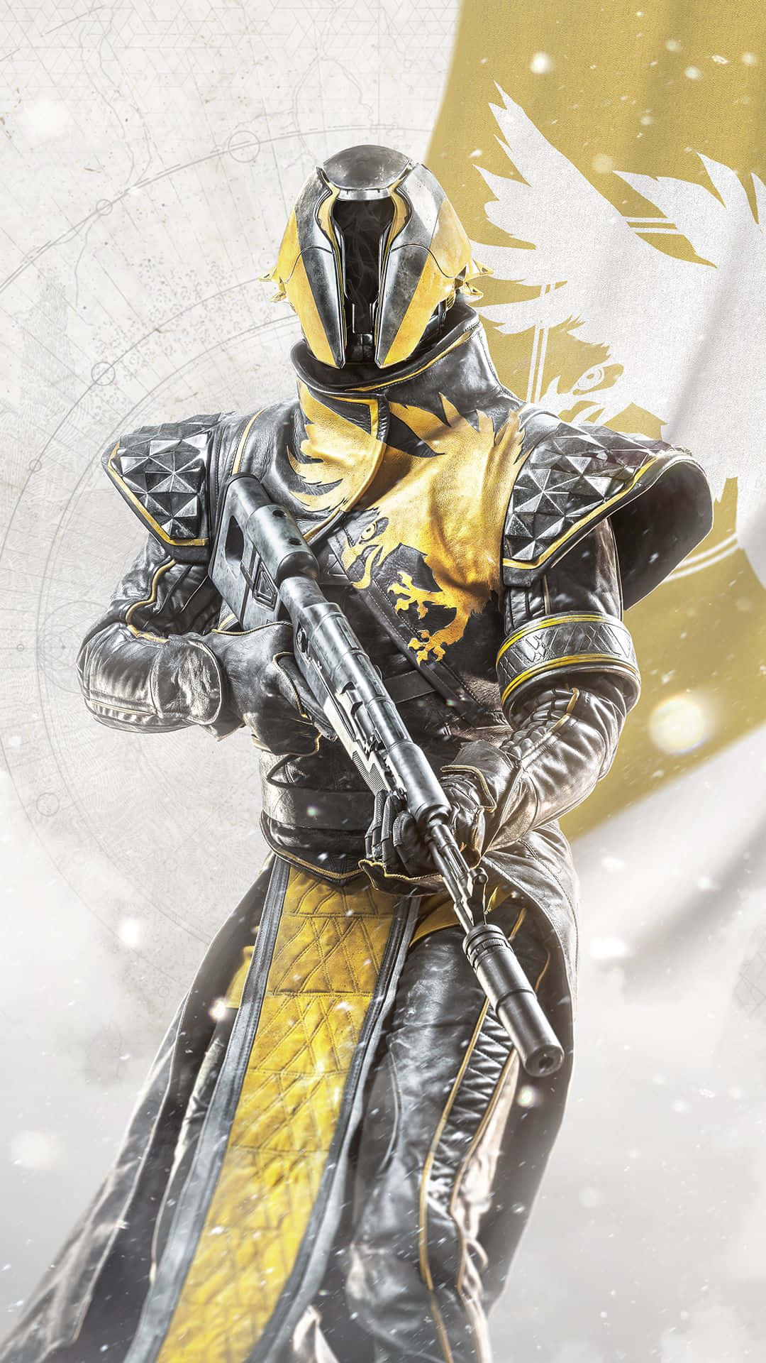 Destiny - A Soldier With A Gun Background