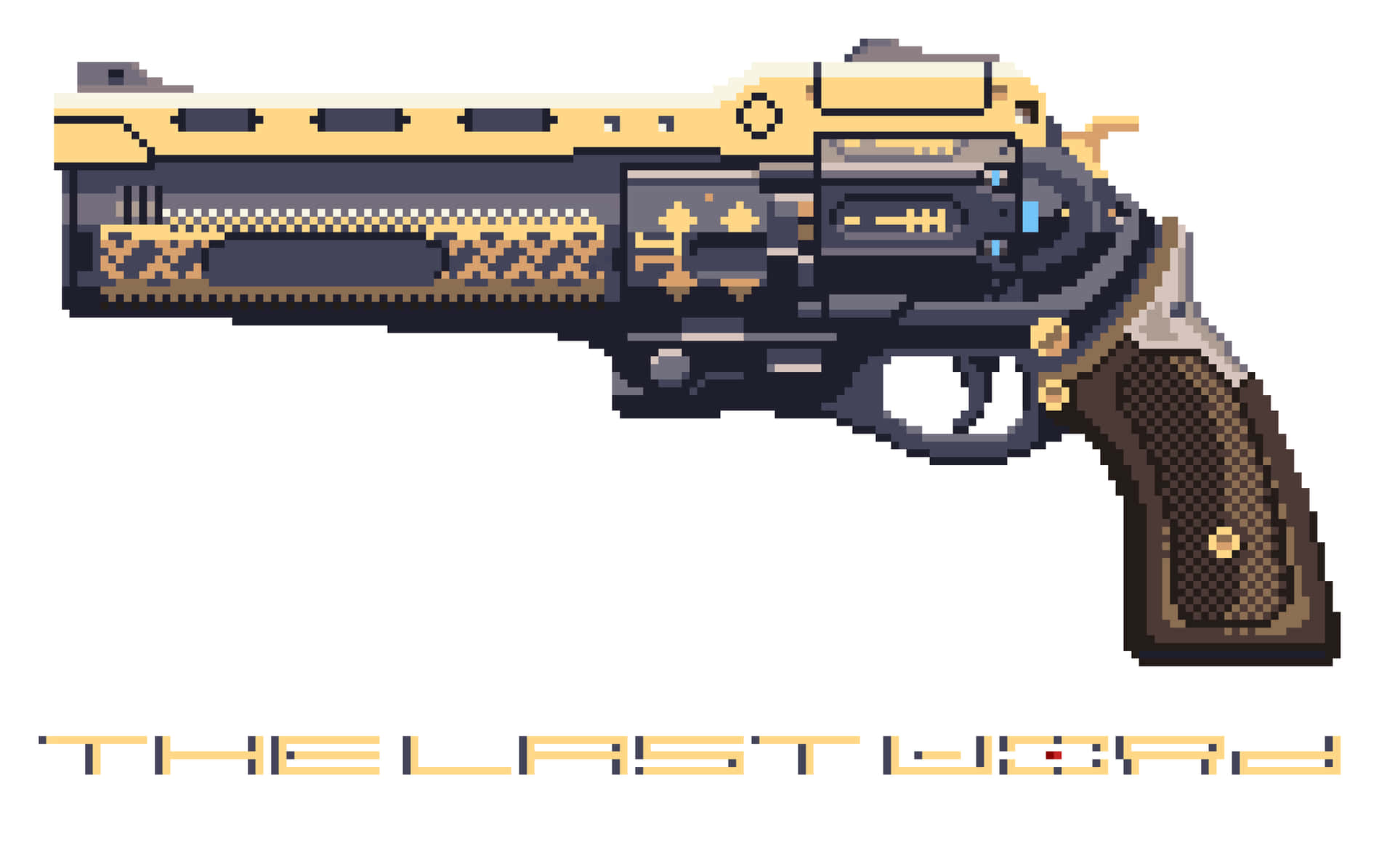 Destiny Pixel Art Gun Background