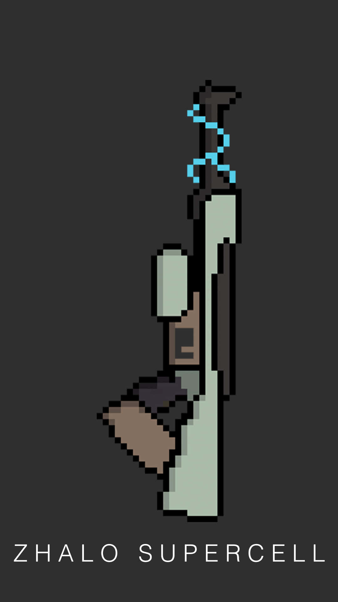 Destiny Pixel Art Rifle