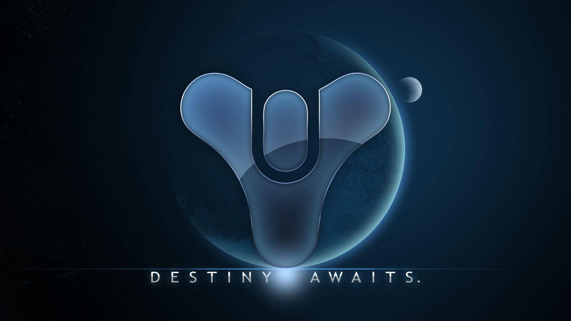 Destiny Planet Gamer Logo Background