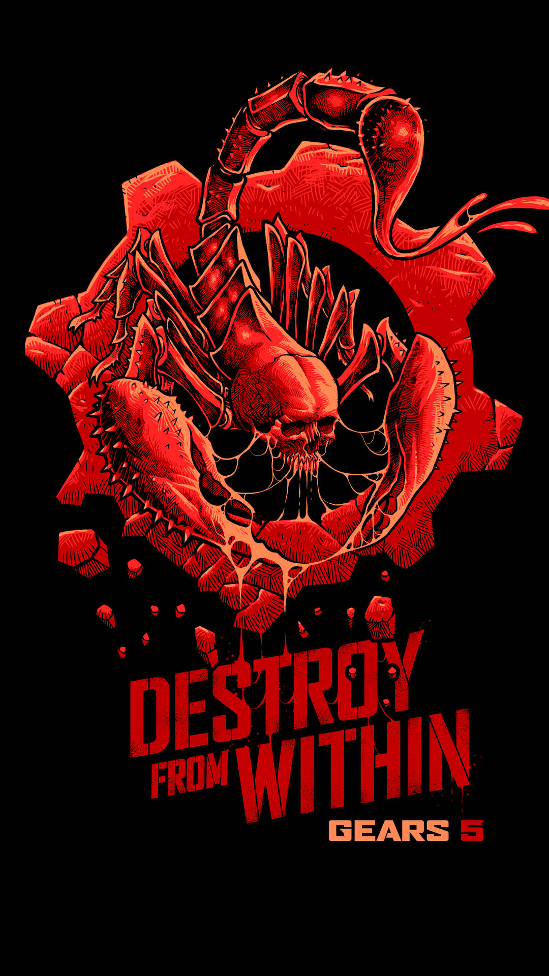 Destroy From Within Gears 5 Background