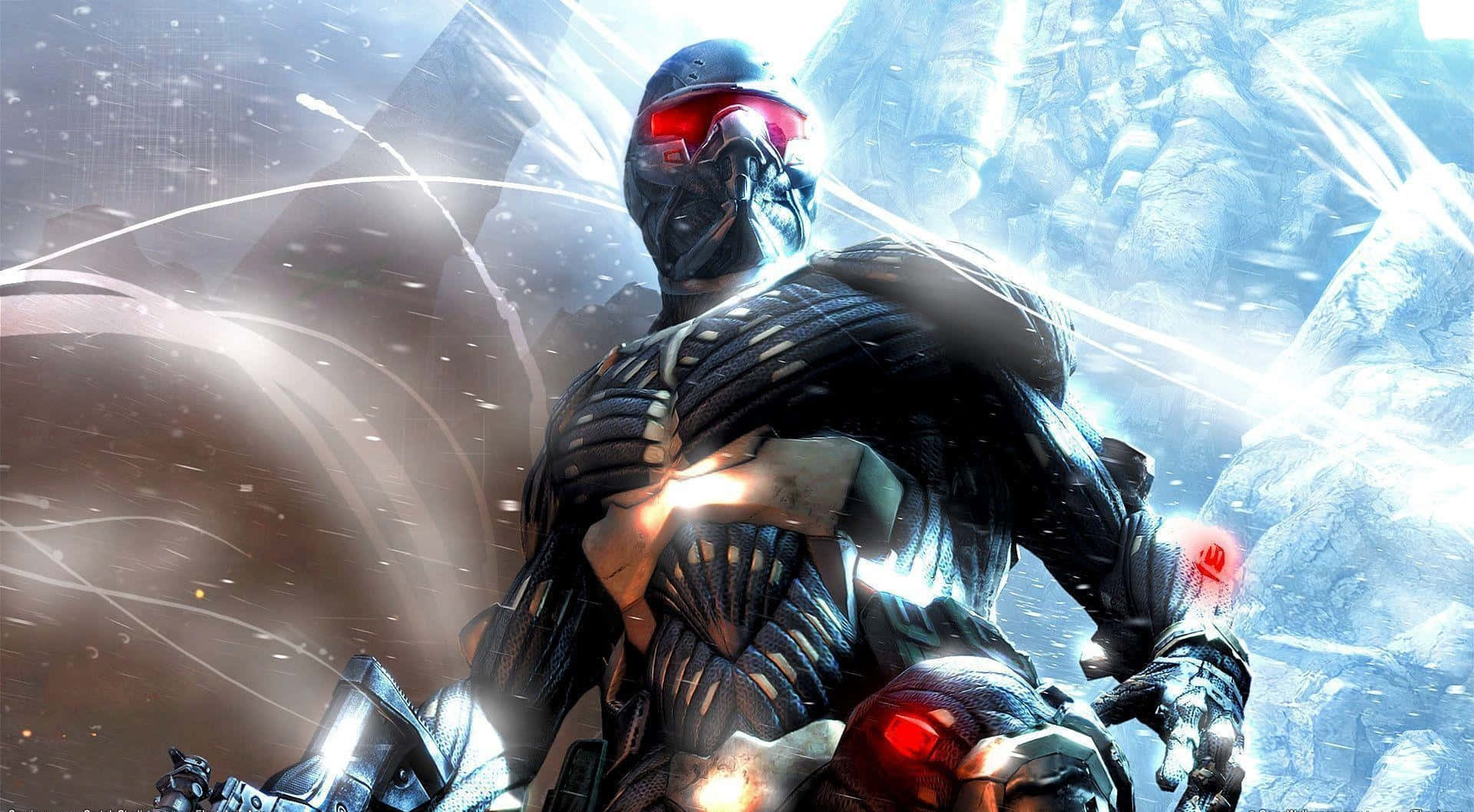 Destroy Your Enemies In Beautiful Graphics With The Acclaimed Video Game, Crysis Hd. Background