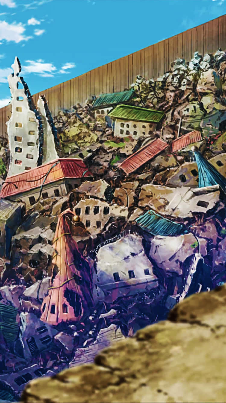 Destroyed Beyond Repair Konoha Village Background