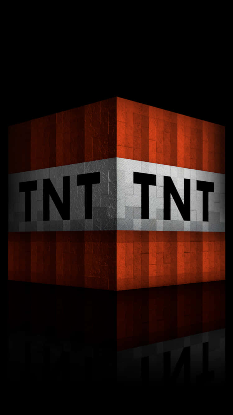 Destructive Power Of Minecraft Tnt Background