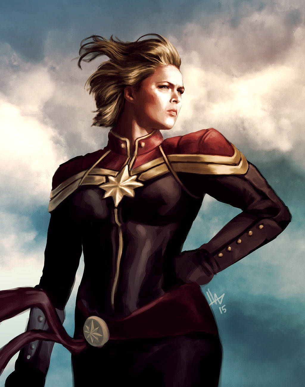 Detailed And Realistic Captain Marvel