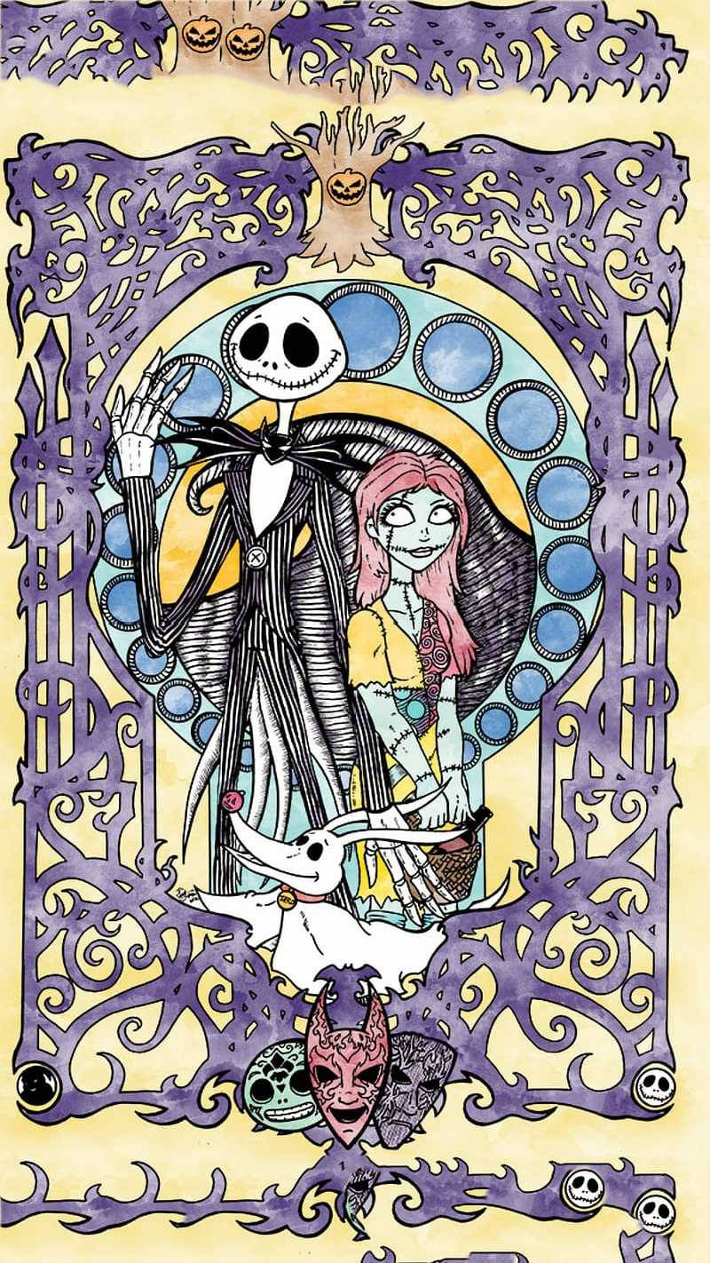 Detailed Art Of The Nightmare Before Christmas