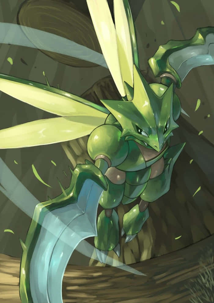 Detailed Drawing Of Scyther Background