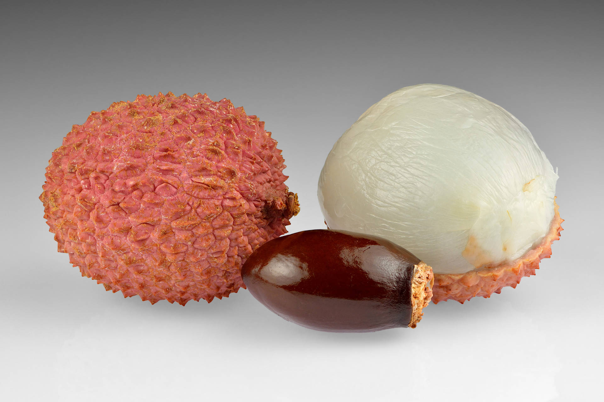 Detailed Litchi Fruits