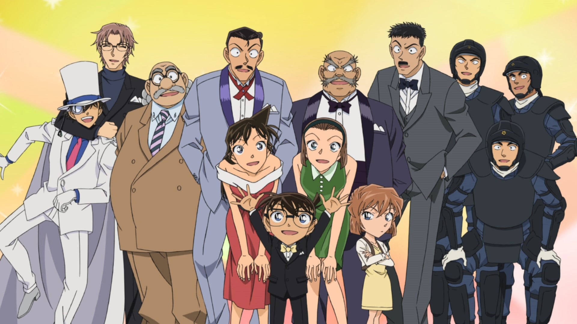 Detective Conan Anime Characters Background