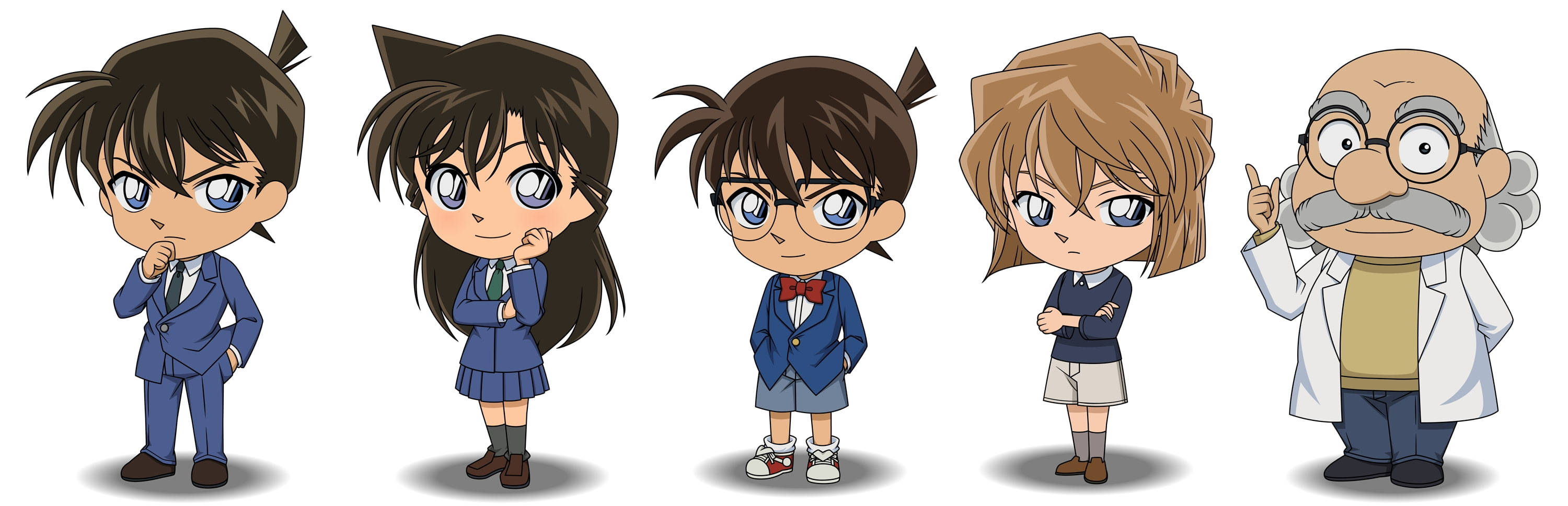 Detective Conan Chibi Characters