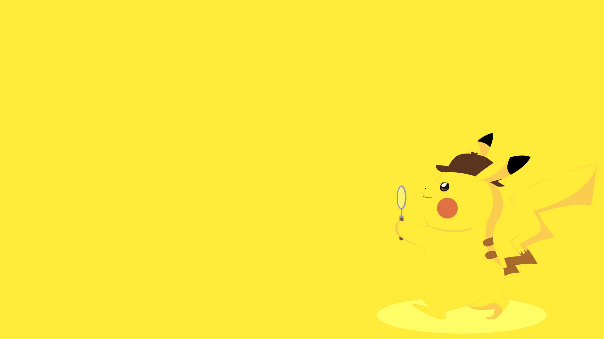 Detective Pikachu Animated Art Background