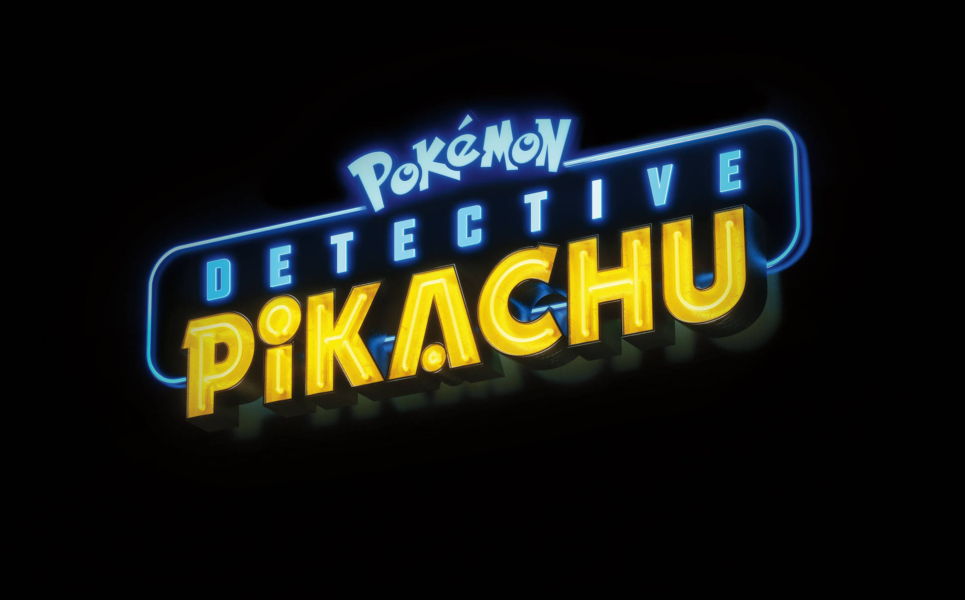 Detective Pikachu Logo Background