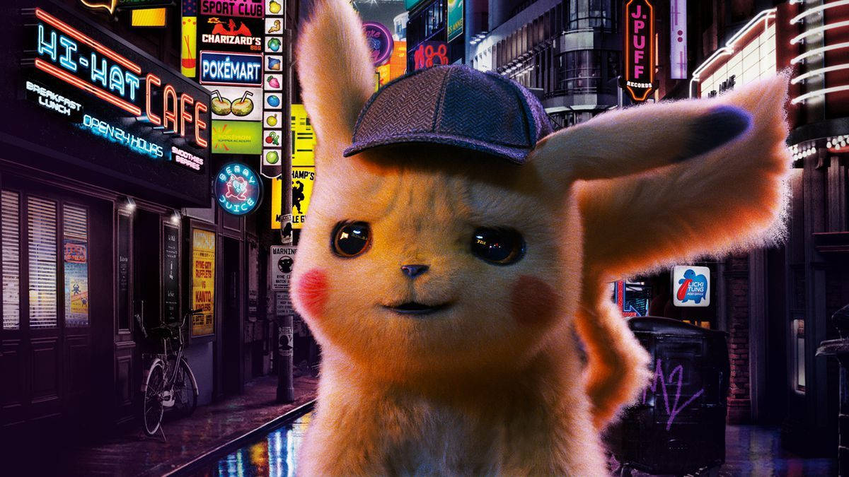Detective Pikachu Movie Poster Background