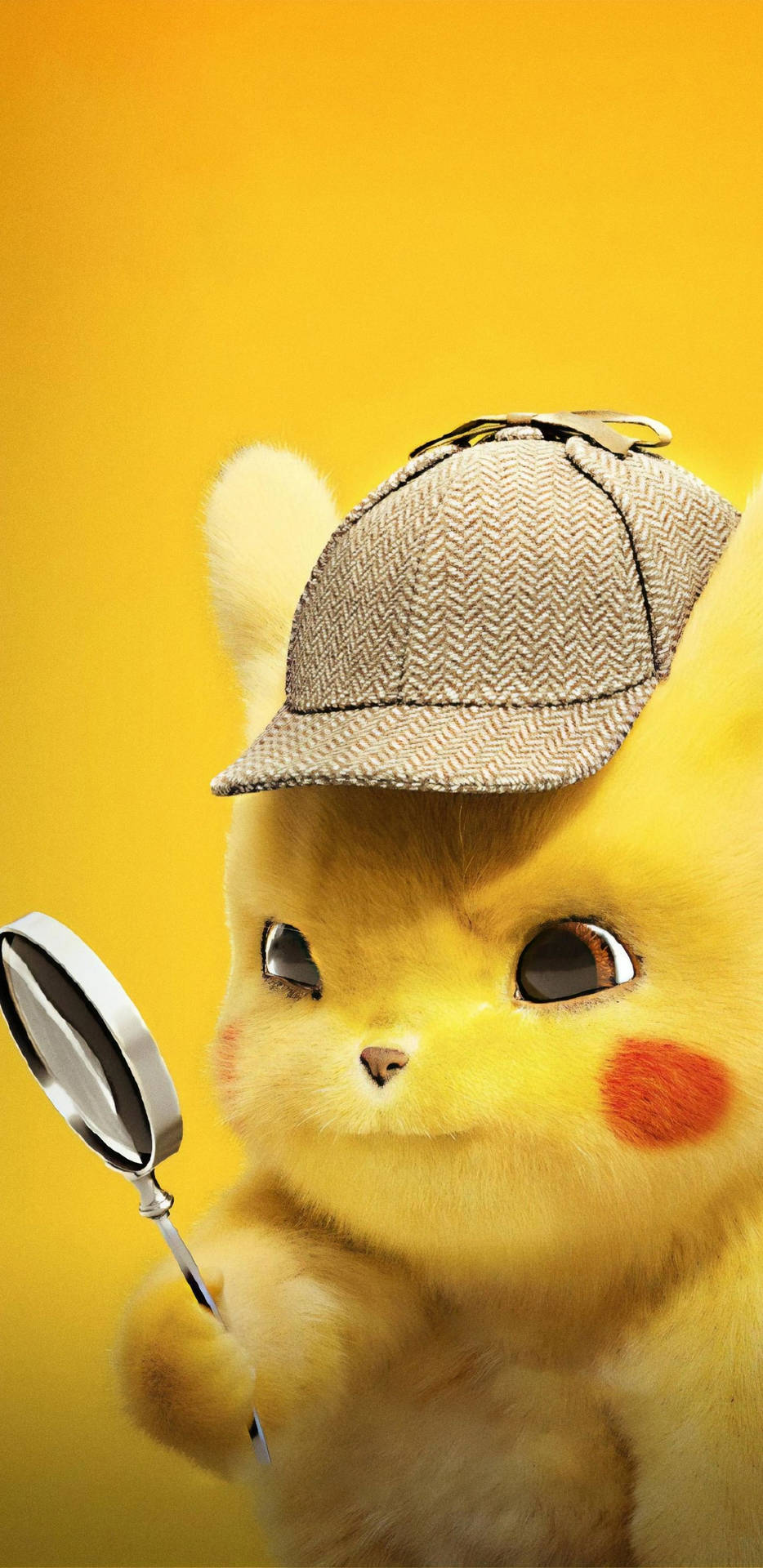 Detective Pikachu Portrait Photo Background