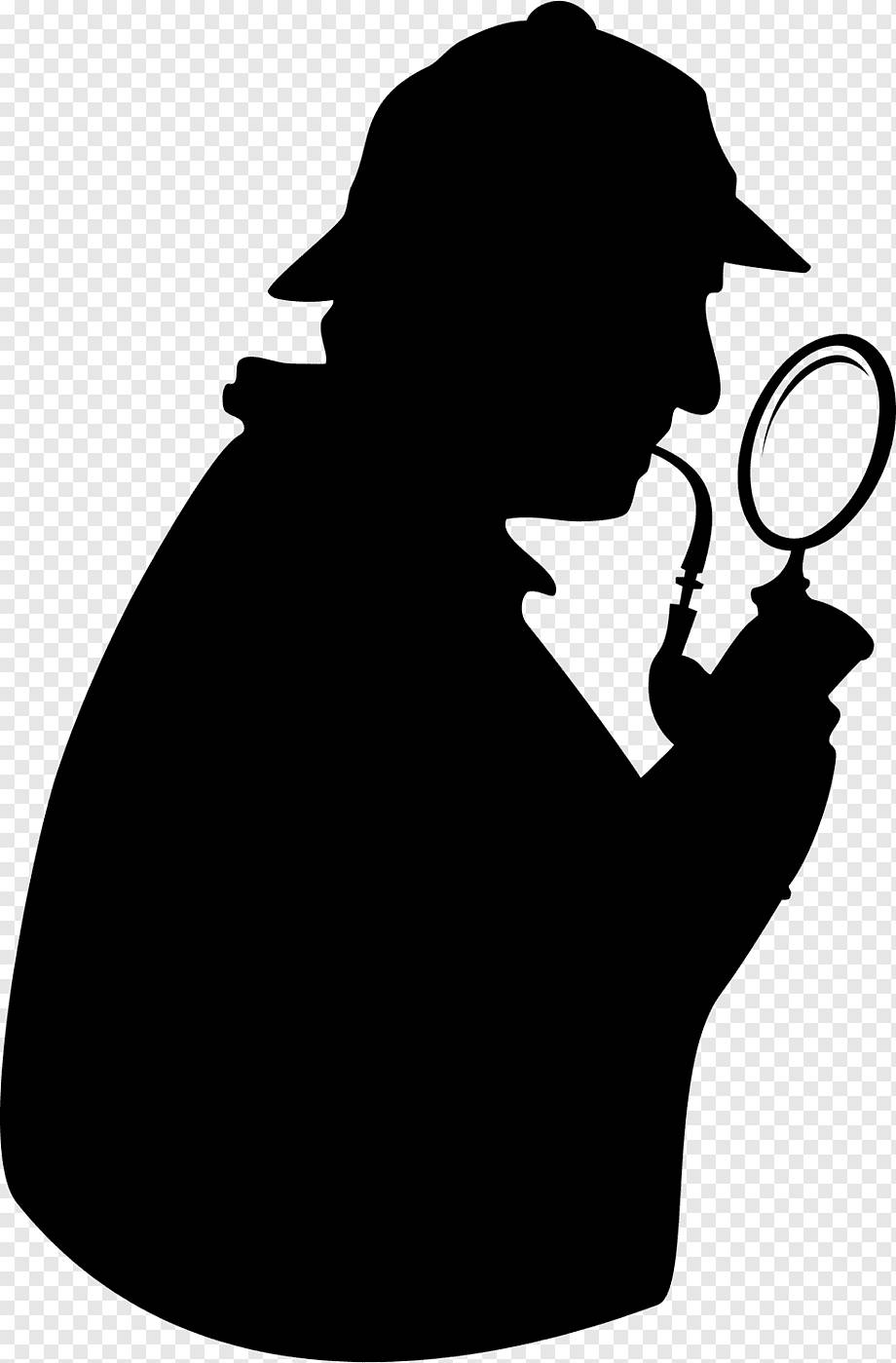 侦探私家侦探放大镜背景