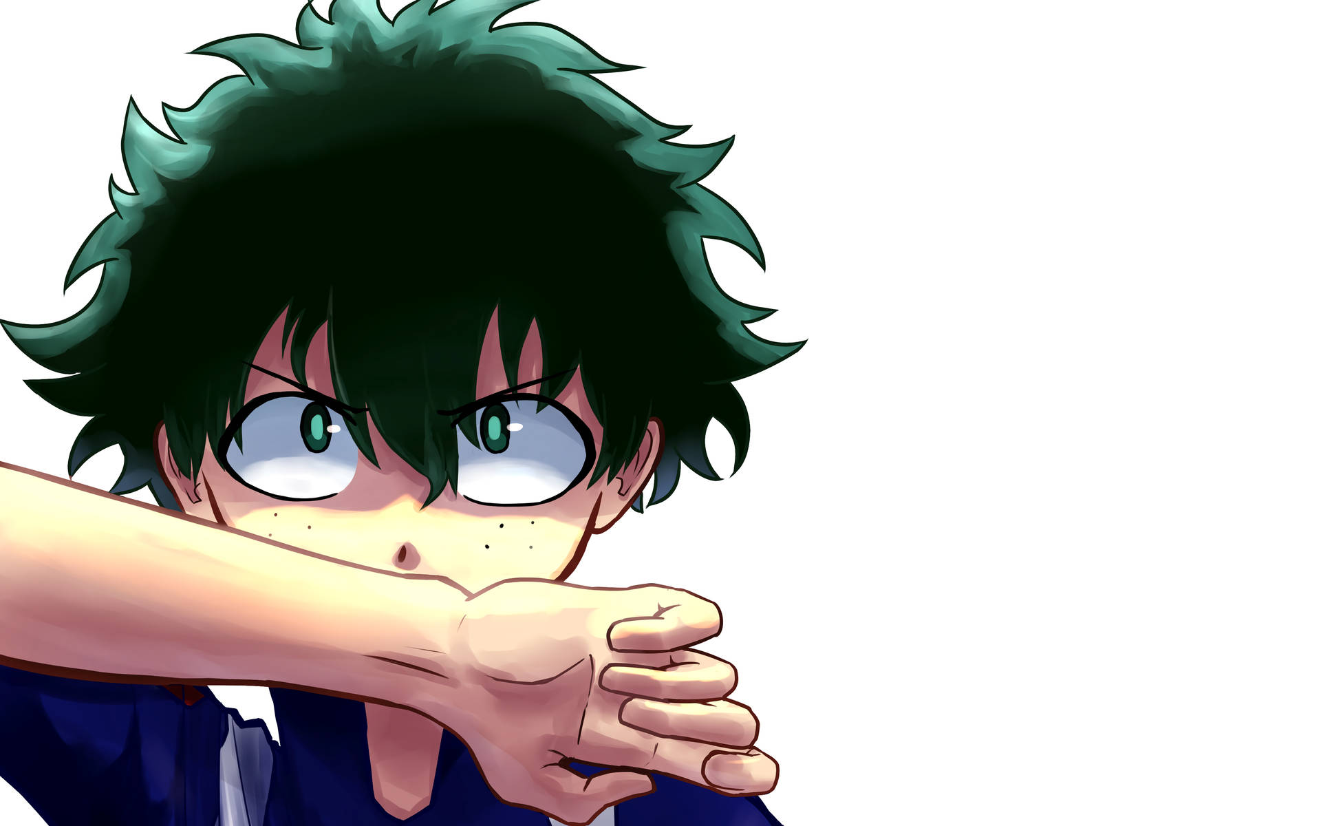 Determined Izuku Midoriya 4k