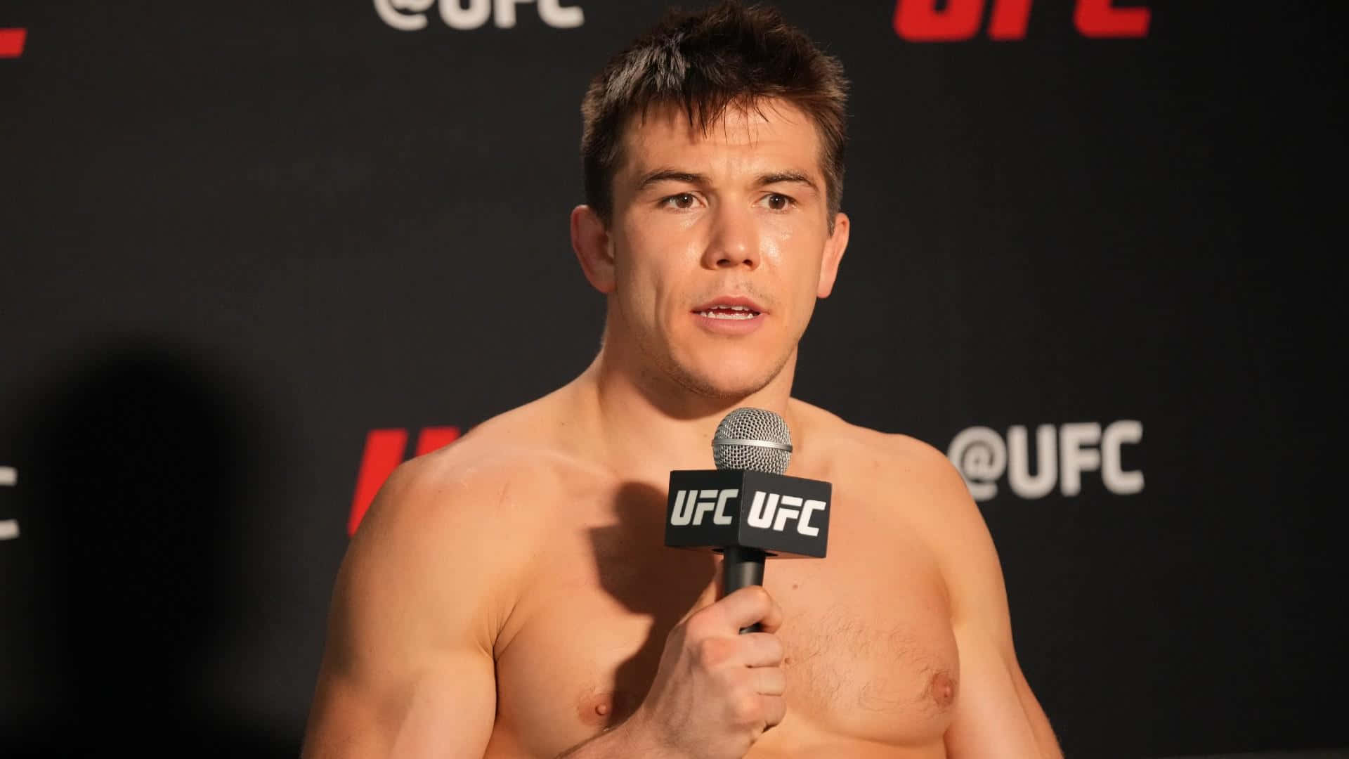 Determined Renato Moicano Preparing For His Fight Background