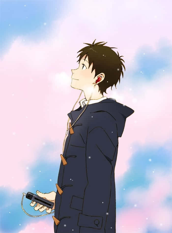 Determined Shinji Ikari In An Epic Wallpaper Background