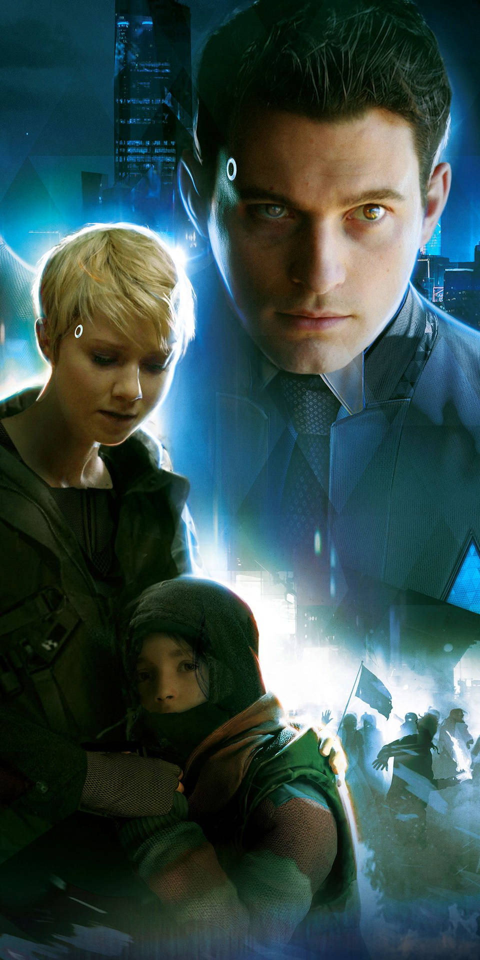 Detroit: Become Human Connor And Kara Background
