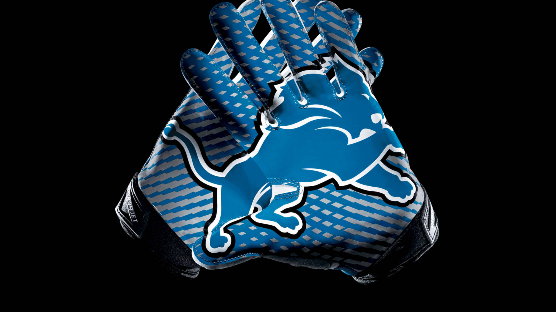 Detroit Lions Gloves Background