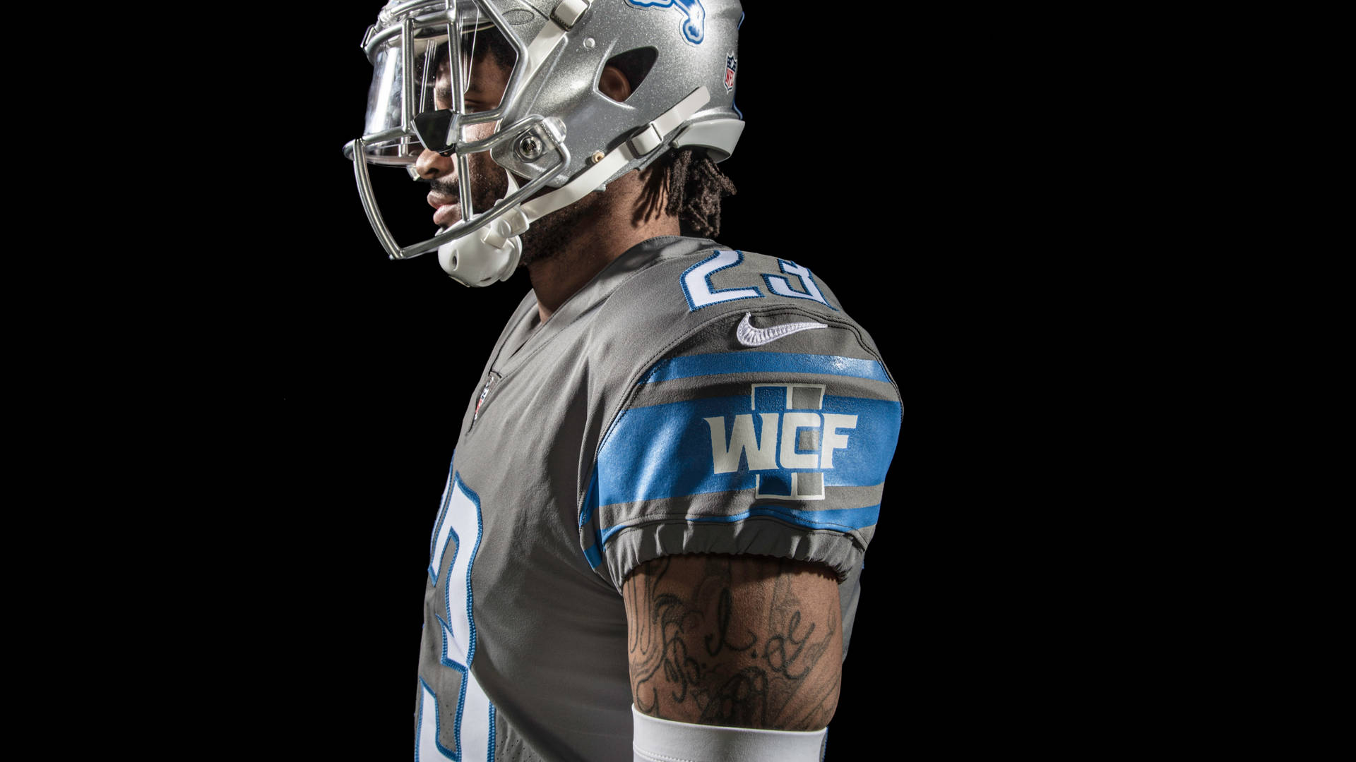 Detroit Lions Player No. 23 Background