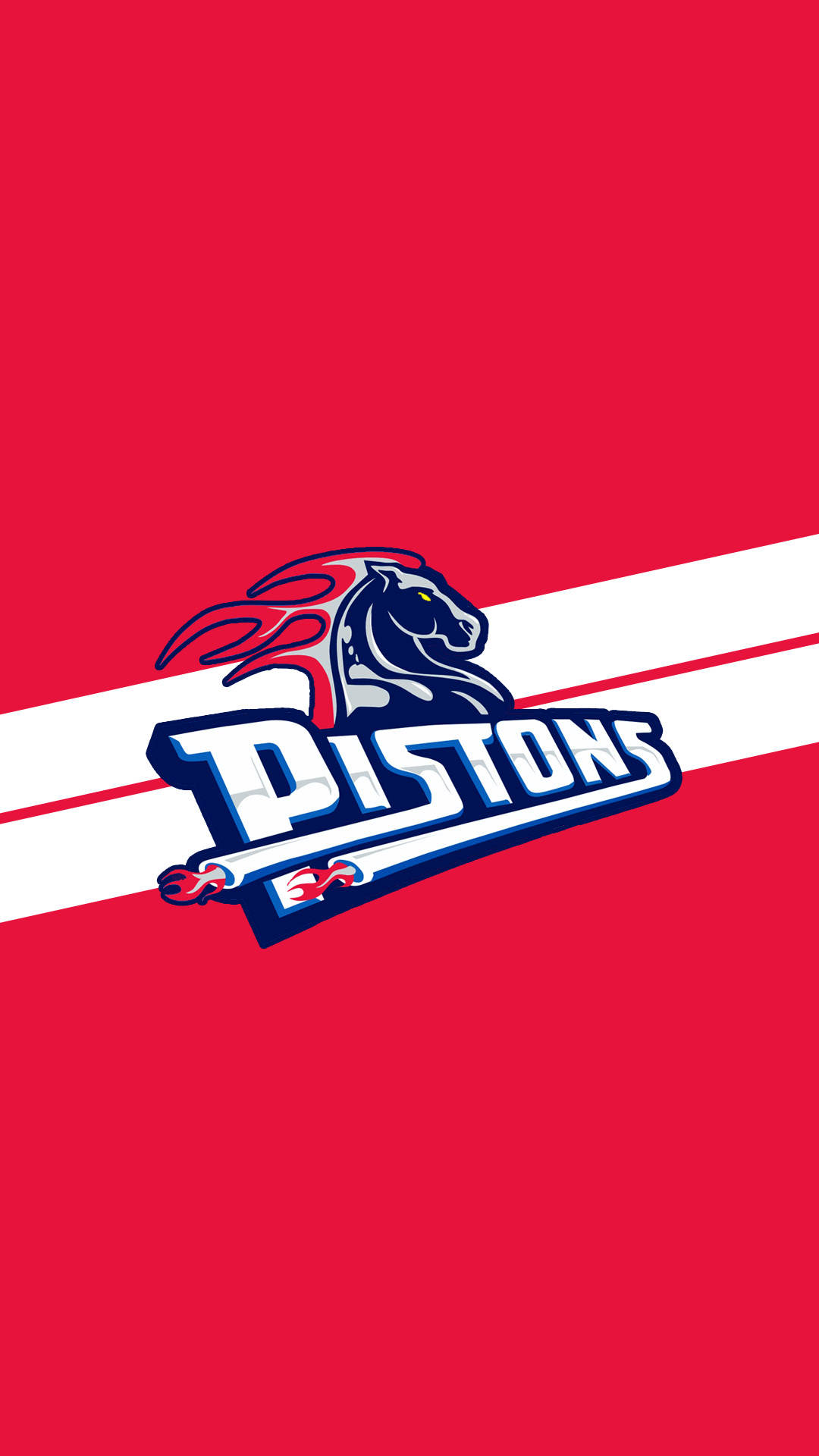 Detroit Pistons In Action Background