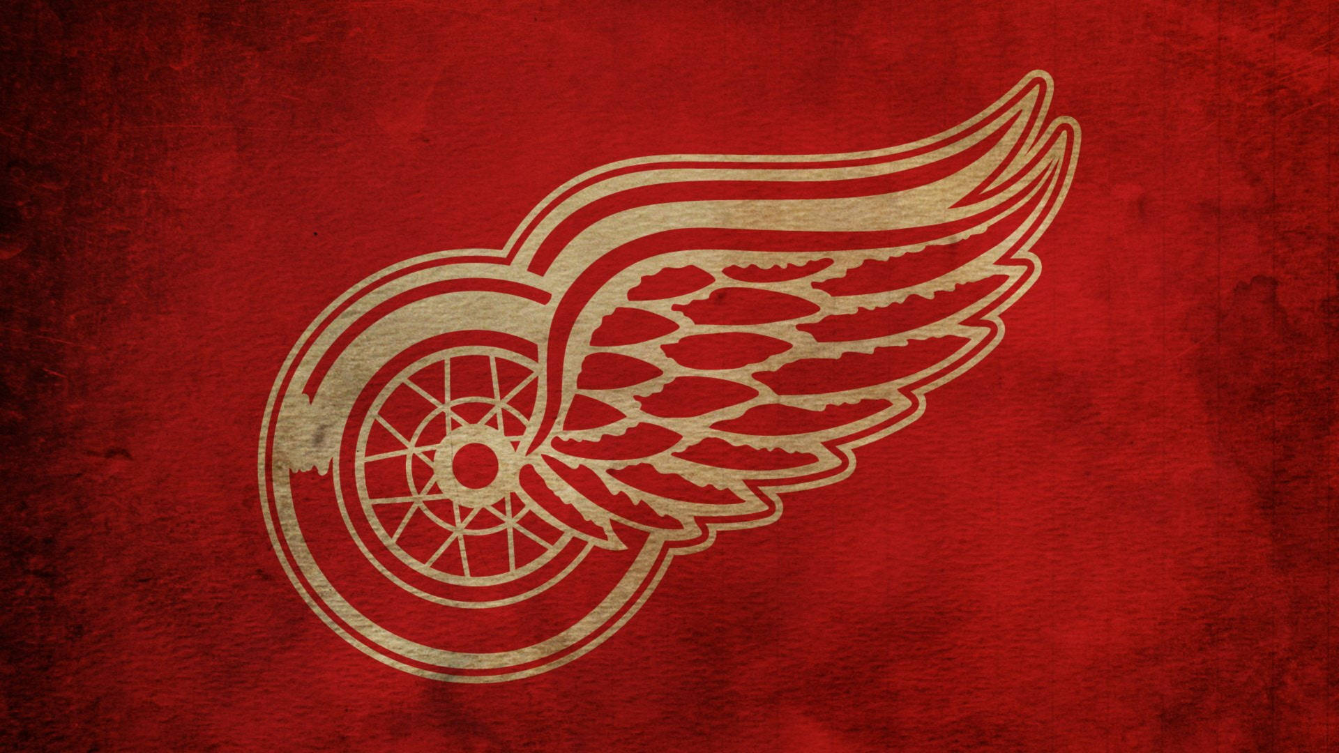 Detroit Red Wings Gold Logo