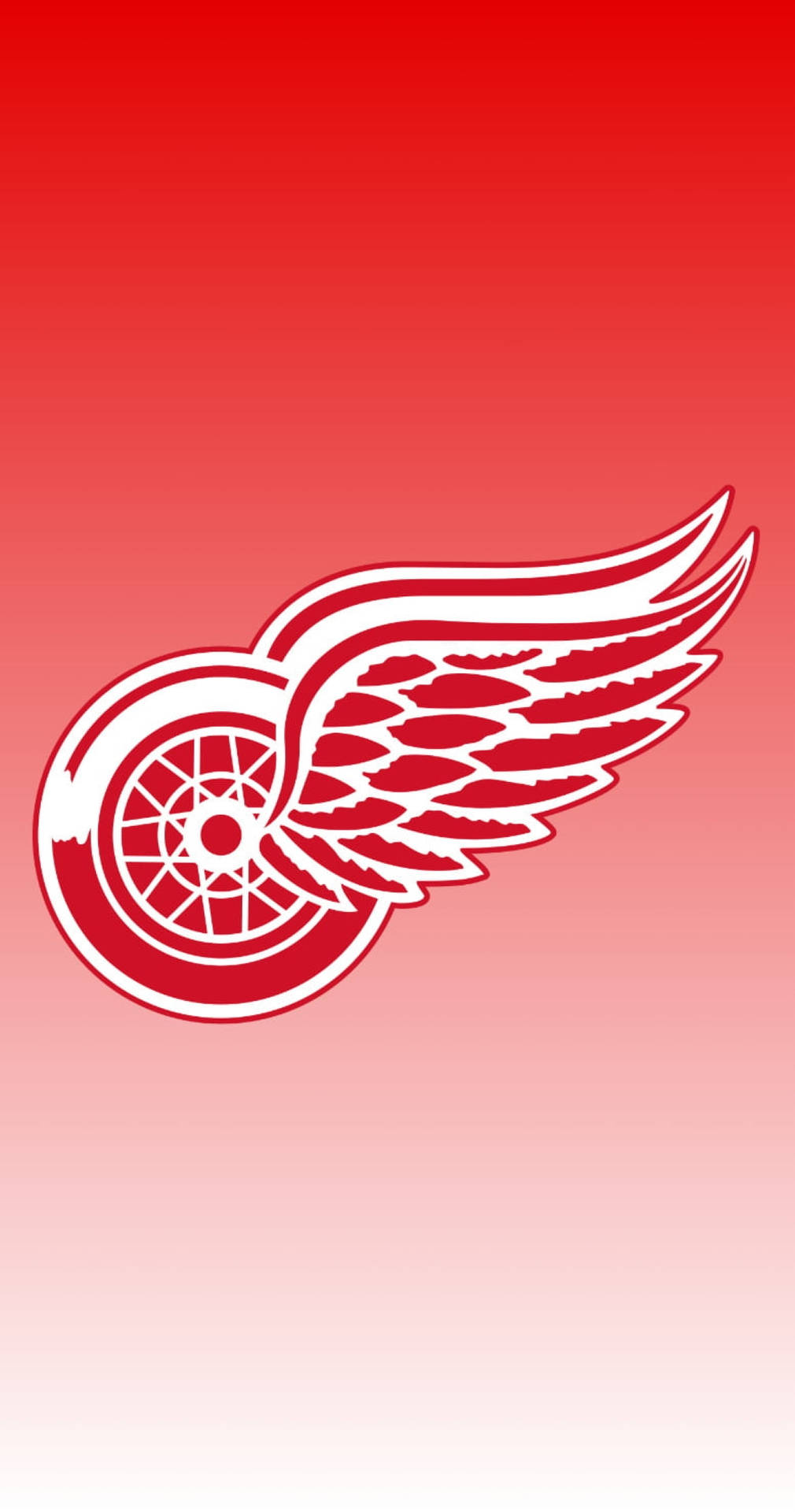 Detroit Red Wings Gradient Background