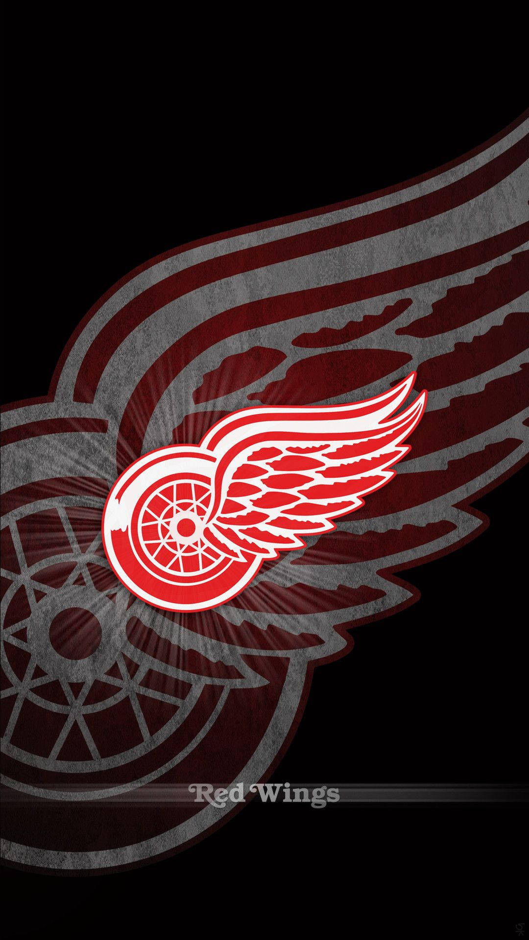 Detroit Red Wings Logo Overlay