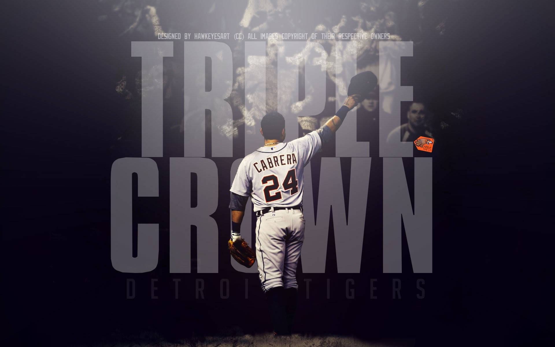 Detroit Tigers Mvp Cabrera Background