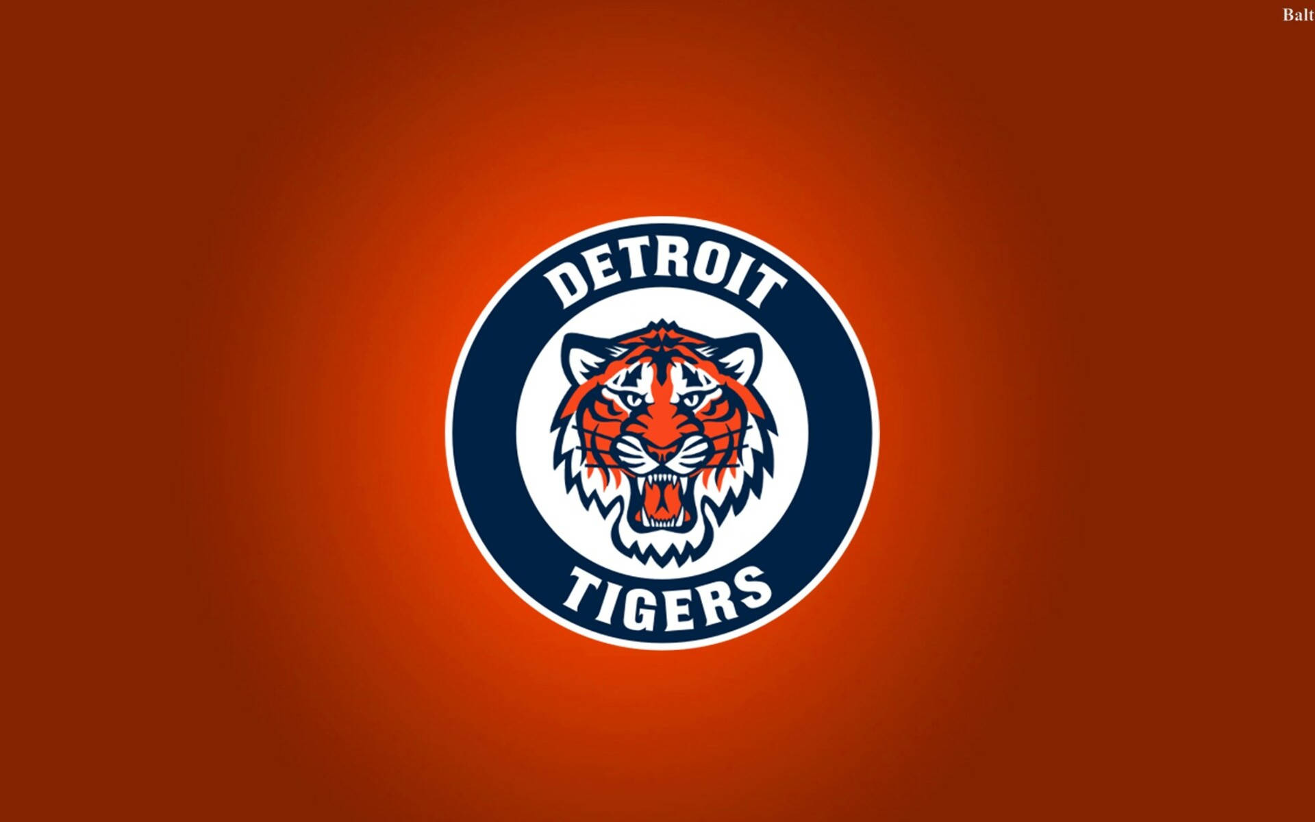 Detroit Tigers Rounded Logo Background