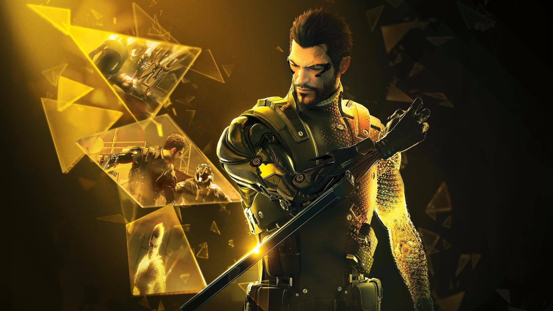 Deus Ex Droid Adam Jensen Background