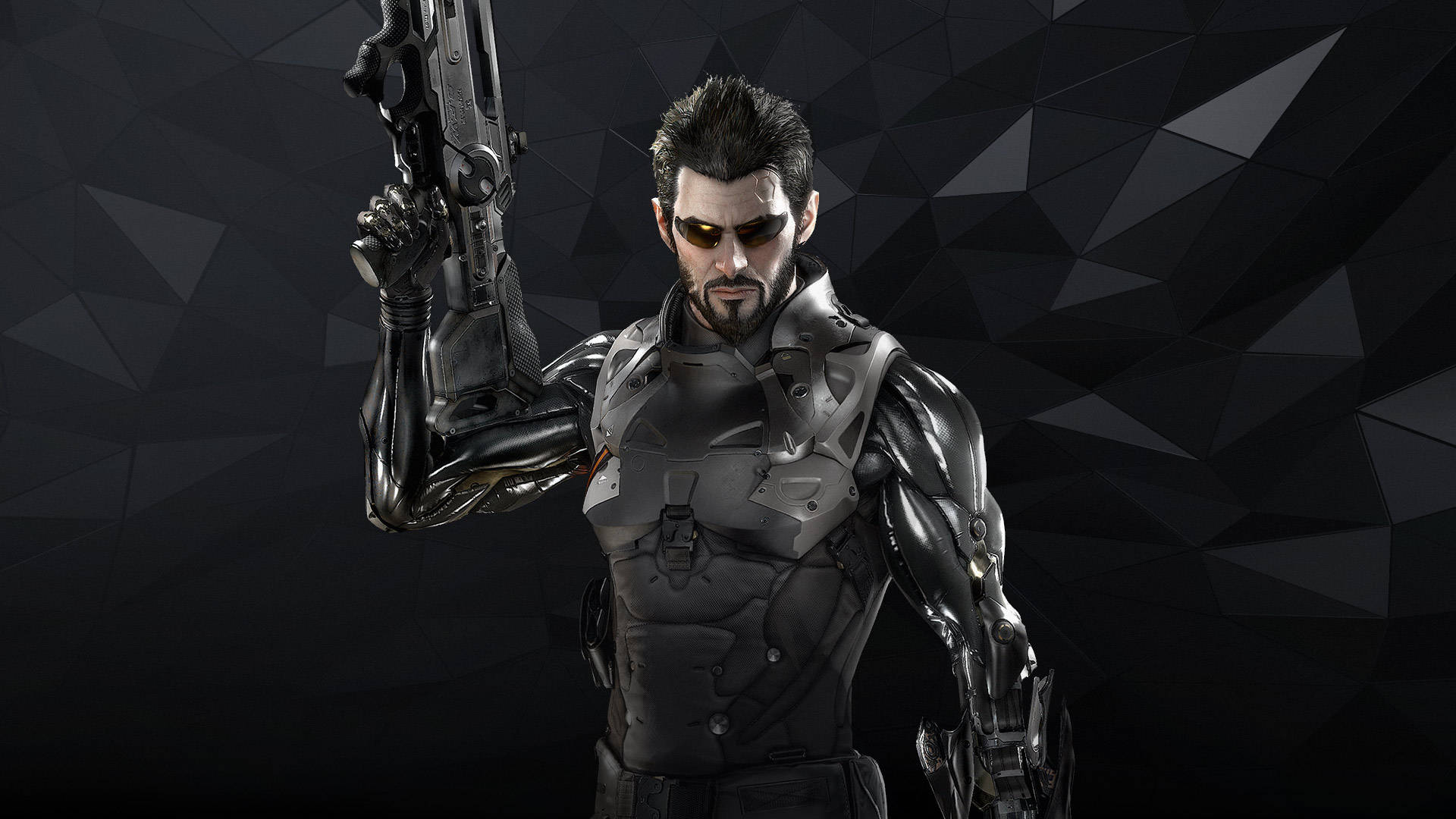 Deus Ex Main Protagonist Adam Jensen Profile Background